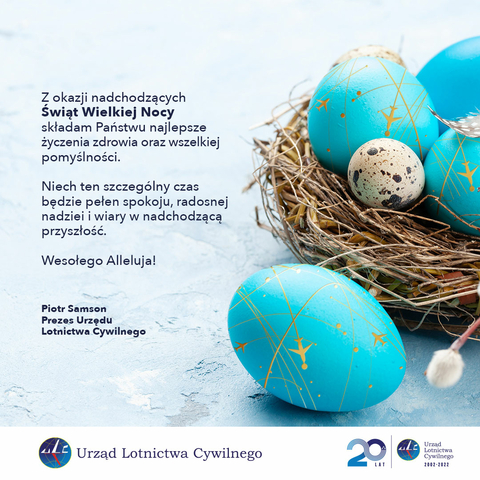 Grafika Kartka Wielkanoc ULC L 2021