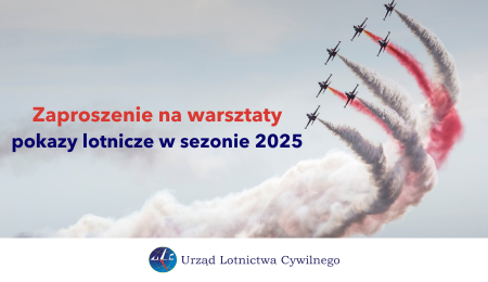 Zaproszenie na warsztaty pokazy lotnicze w sezonie 2025