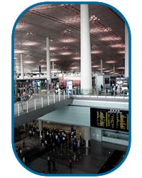 terminal na lotnisku